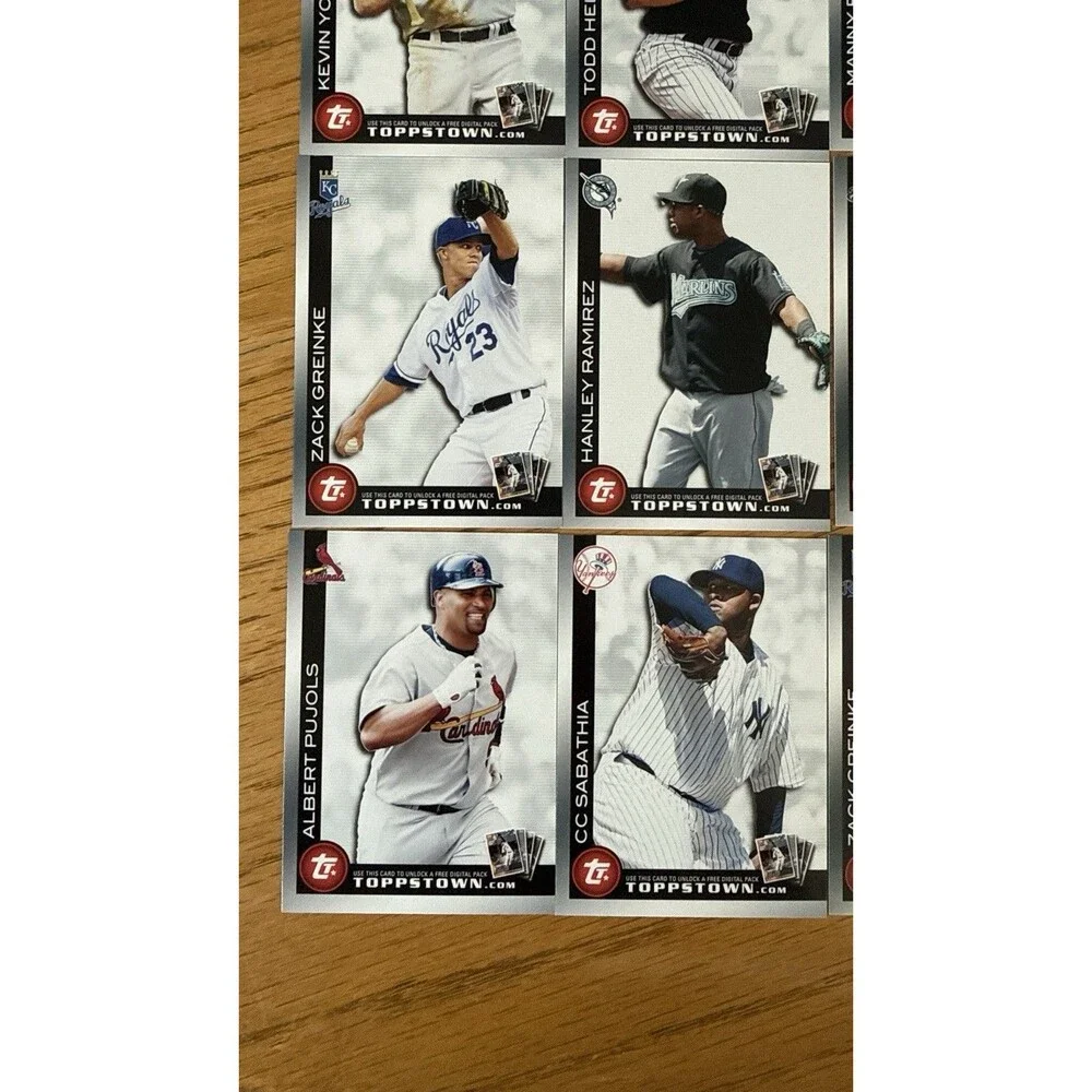 2010 Topps Attax / Toppstown Baseball Card Lot of 29